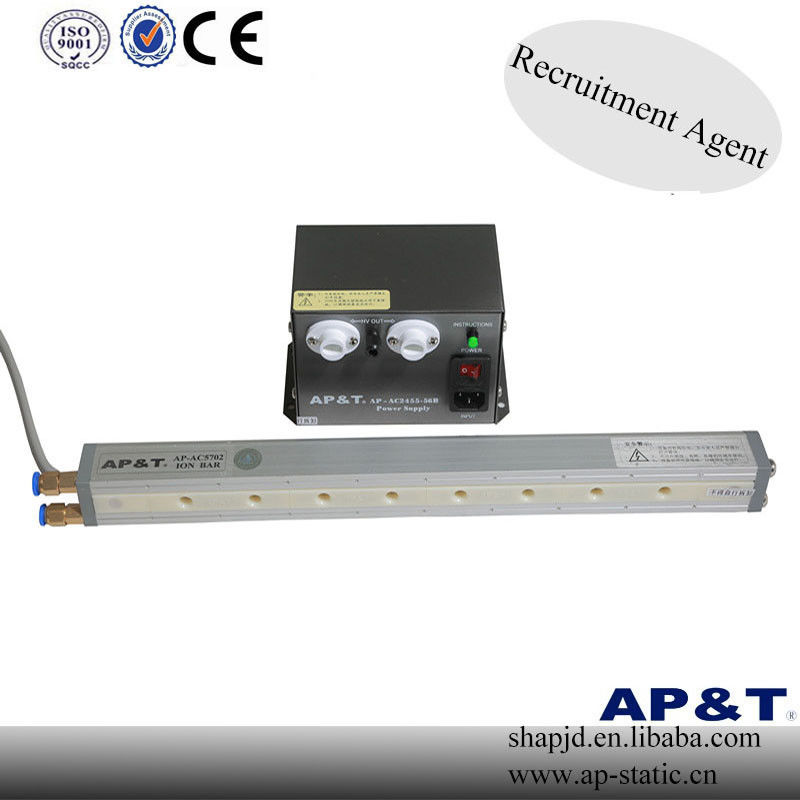 Anti Electrostatic Ionizer Static Eliminator Bar None Air Source Modular Ion Bar