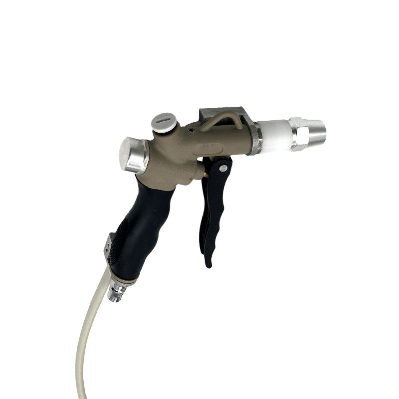 Durable Ionizing Air Gun Air Atomizing Nozzle Portable Static Eliminating