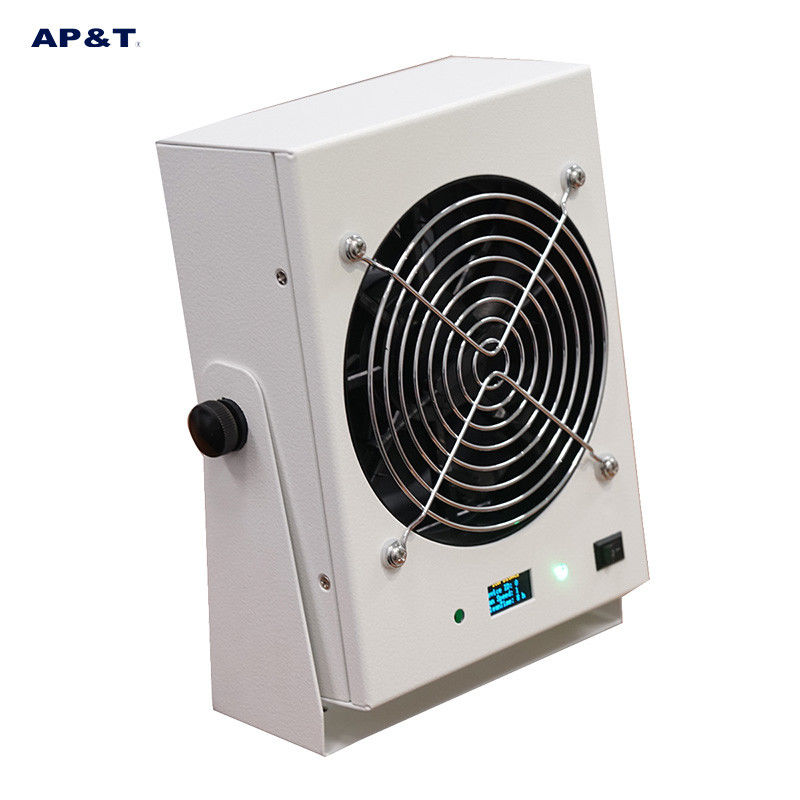 LED Display Auto Cleaning Ionizing Air Blower Desktop Antistatic Ion Fan