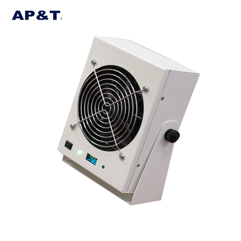 LED Display Auto-cleaning Ionizing Air Blower Desktop Antistatic Ion Fan